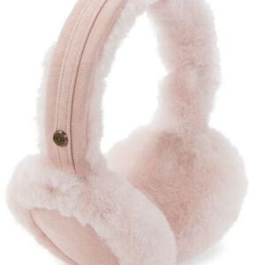 UGG Blush Pink Fluffy Earmuffs